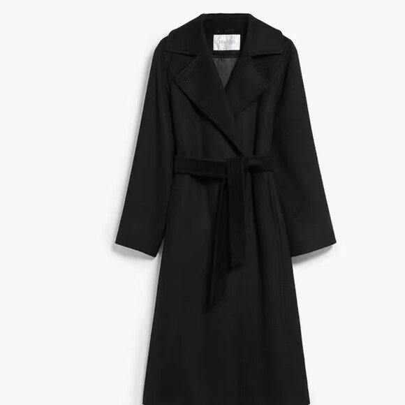 Max Mara refined double-breasted woolcoat. Belted waist. Brand new. - Picture 5 of 12